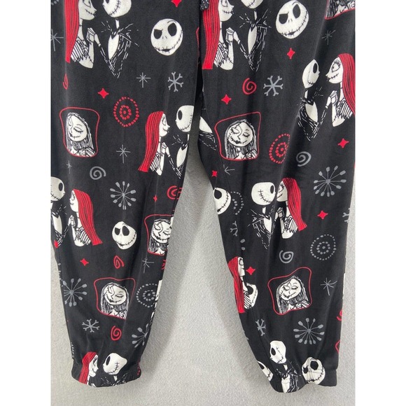 Disney The Nightmare Before Christmas Pajama Pants Womens Sz 2X Fleece Pockets - Picture 2 of 11